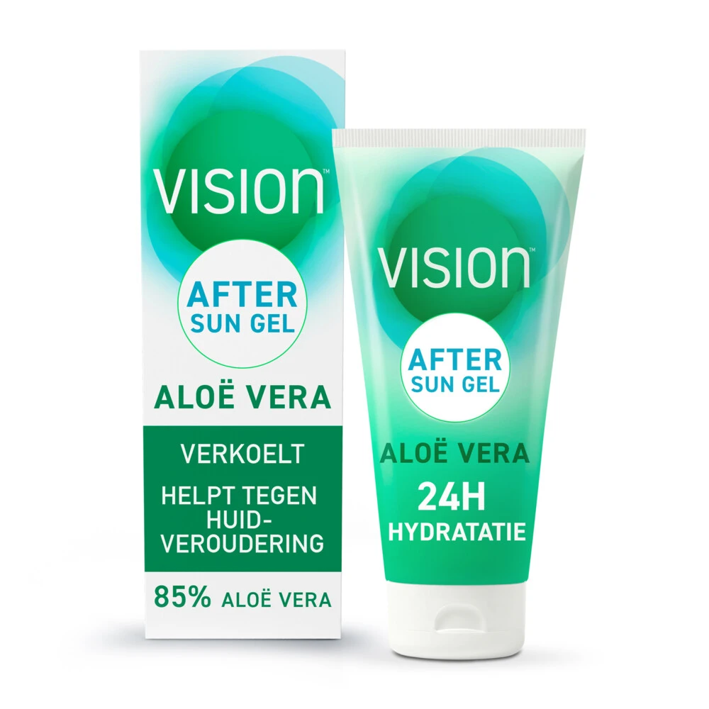 Vision Aftersun Gel Aloë Vera 2 Vision Aftersun Gel Aloë Vera - Afbeelding 2