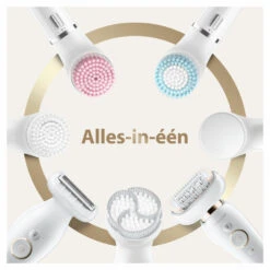 Braun Epilator Silk-épil 9 Flex 9-100 Beautyset Wit / Goud -Verzorgingsproducten 1003812 3