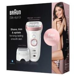 Braun Epilator Silk-épil 9 9-720 Wit / Roségoud -Verzorgingsproducten 1003839 6