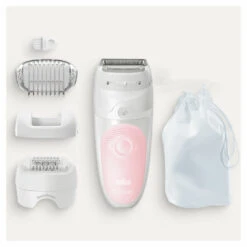 Braun Epilator Silk-épil 5-620 Wit/Roze -Verzorgingsproducten 1003841 5