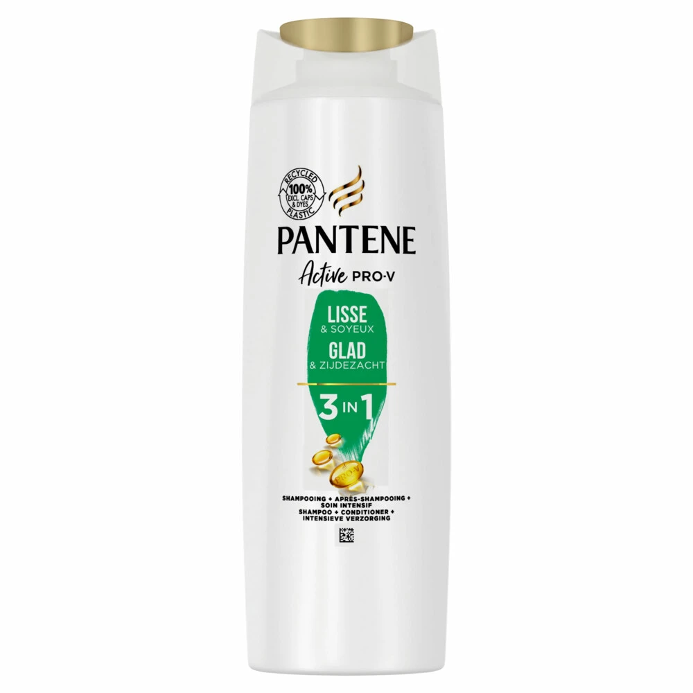 6x Pantene 3-in-1 Shampoo Glad & Zijdezacht 1 6x Pantene 3-in-1 Shampoo Glad & Zijdezacht