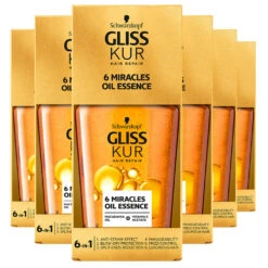 6x Gliss 6 Miracles Oil Essence