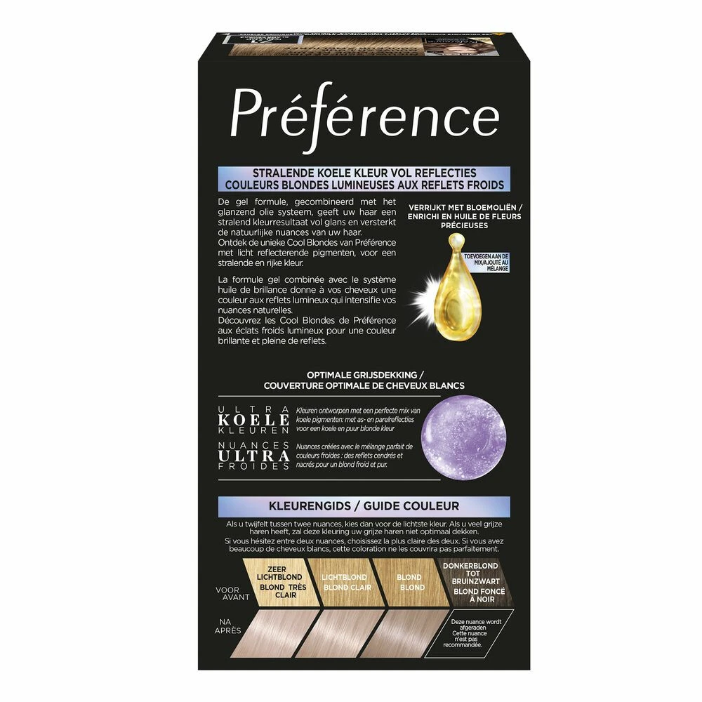 L'Oreal Lu0027Oréal Preference Haarkleuring 7.1 Iceland - Cool Blondes 3 L'Oreal Lu0027Oréal Preference Haarkleuring 7.1 Iceland - Cool Blondes - Afbeelding 3
