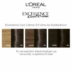 L'Oreal Lu0027Oréal Excellence Cool Cream 3.11 - Ultra Ash Donkerbruin -Verzorgingsproducten 1011786 3