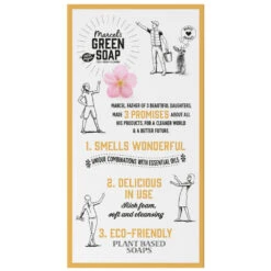 6x Marcelu0027s Green Soap Showerbar Vanilla & Cherry Blossom -Verzorgingsproducten 1014742 3