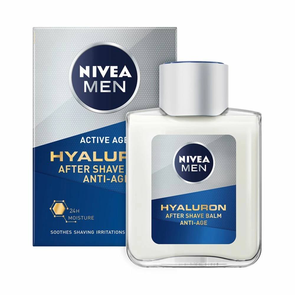 Nivea Men Anti-Age Hyaluronzuur After Shave Balm 1 Nivea Men Anti-Age Hyaluronzuur After Shave Balm
