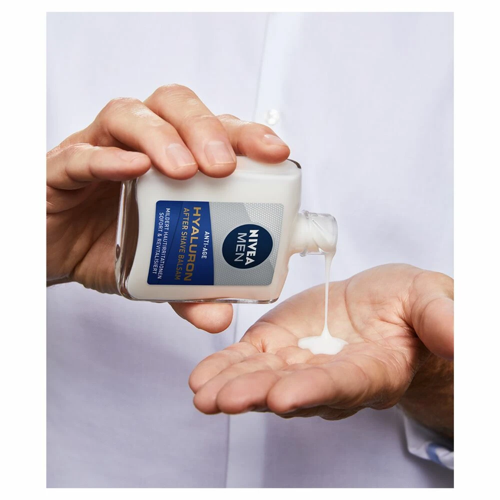 Nivea Men Anti-Age Hyaluronzuur After Shave Balm 3 Nivea Men Anti-Age Hyaluronzuur After Shave Balm - Afbeelding 3