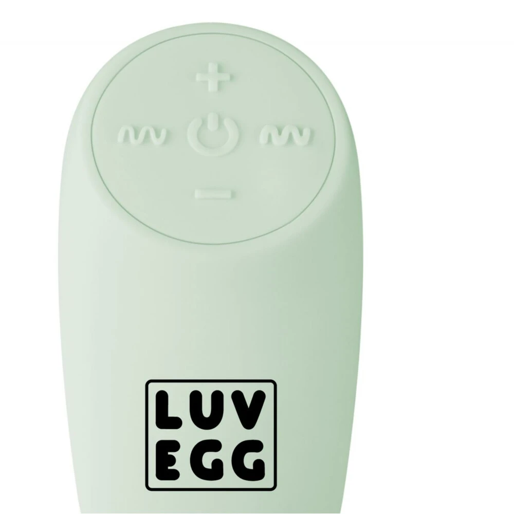 LUV EGG Oplaadbaar Vibrerend Eitje Groen 3 LUV EGG Oplaadbaar Vibrerend Eitje Groen - Afbeelding 3