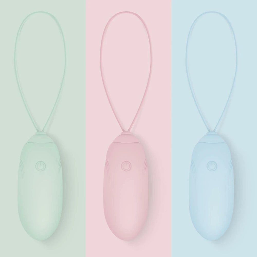 LUV EGG Oplaadbaar Vibrerend Eitje Groen 4 LUV EGG Oplaadbaar Vibrerend Eitje Groen - Afbeelding 4