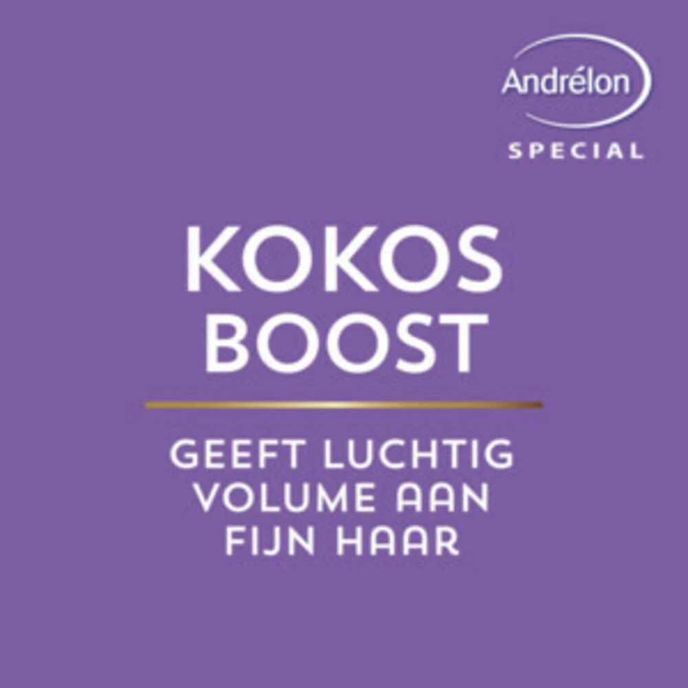 6x Andrelon Haarmasker Kokos Boost 5 6x Andrelon Haarmasker Kokos Boost - Afbeelding 5