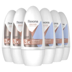 6x Rexona Deodorant Roller Clean Scent