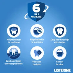 3x Listerine Mondwater Total Care Anti-Tandsteen -Verzorgingsproducten 1029180 4