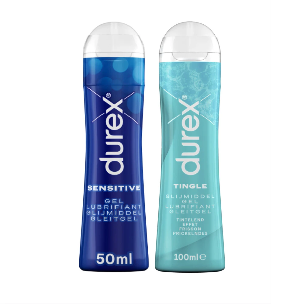Durex Glijmiddel Sensitive & Tingle Pakket 1 Durex Glijmiddel Sensitive & Tingle Pakket