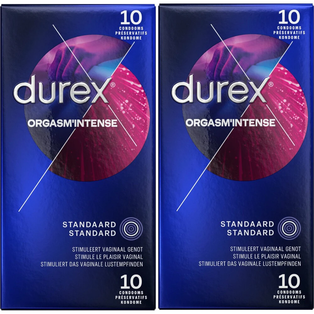 Durex Condooms Orgasm Intense 1 Durex Condooms Orgasm Intense