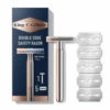 King C. Gillette Double Edge Safety Razor Houder En Scheermesjes