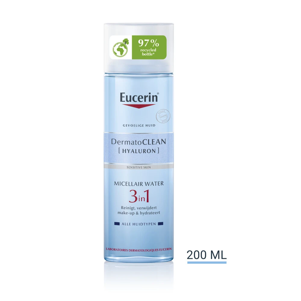 Eucerin Reinigingslotion DermatoCLEAN 3 In 1 Micellaire 1 Eucerin Reinigingslotion DermatoCLEAN 3 In 1 Micellaire