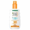 Garnier Ambre Solaire Invisible Protect Refresh Transparante Bronze Zonnebrandspray SPF 30 Vitamine E & Aloë Vera