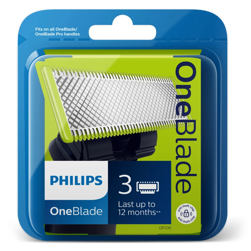 Philips OneBlade Vervangmesjes QP230/50 1 Philips OneBlade Vervangmesjes QP230/50