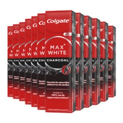 Colgate® 12x Colgate Max White Tandpasta Charcoal