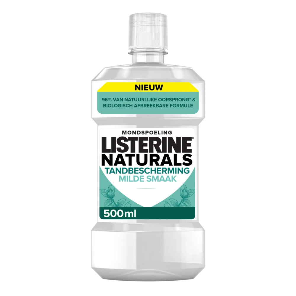 6x Listerine Naturals Mondwater Tandbescherming 1 6x Listerine Naturals Mondwater Tandbescherming