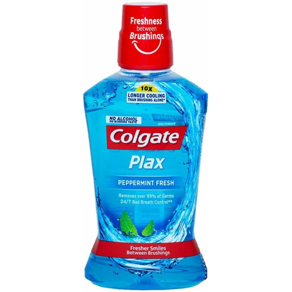 Colgate® 6x Colgate Mondwater Plax Peppermint 1 Colgate® 6x Colgate Mondwater Plax Peppermint