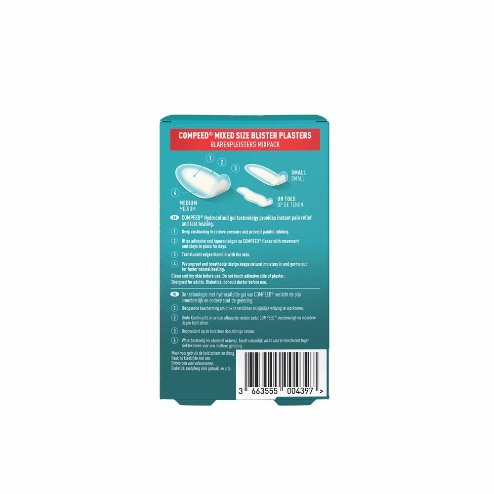 2x Compeed Blarenpeister Mix Pack 2 2x Compeed Blarenpeister Mix Pack - Afbeelding 2
