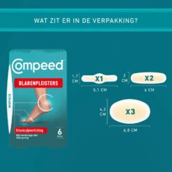 2x Compeed Blarenpeister Mix Pack 10 2x Compeed Blarenpeister Mix Pack -Verzorgingsproducten 1053863 5