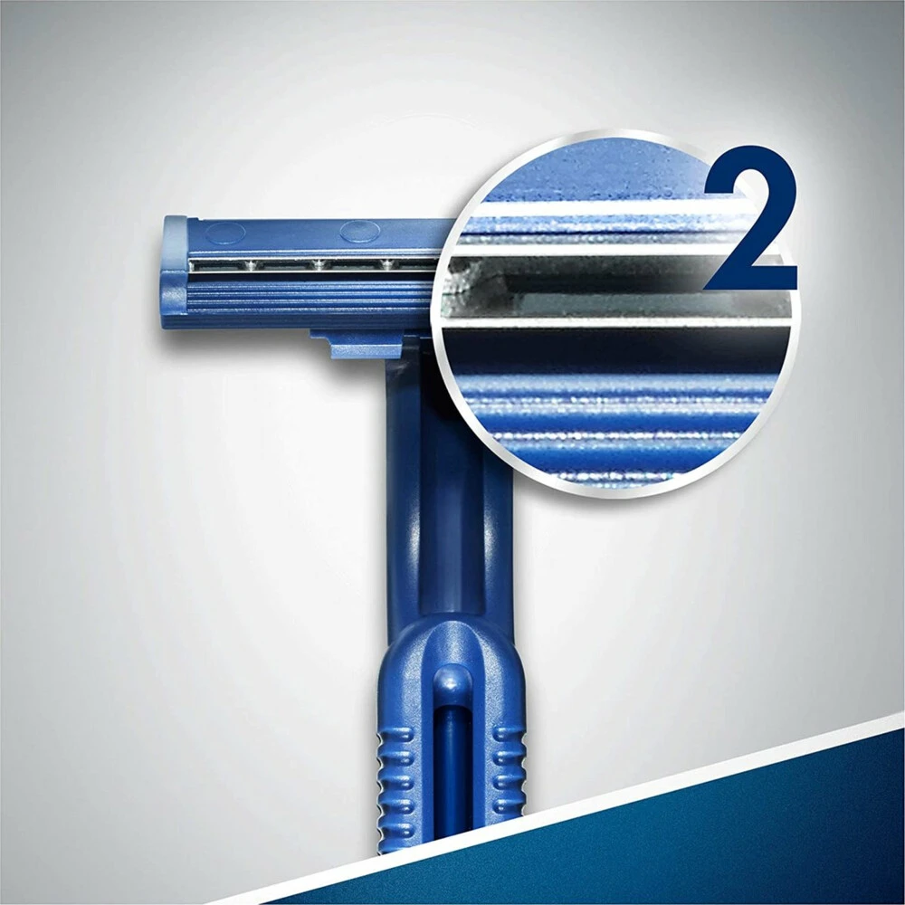 Gillette® Gillette Wegwerpmesjes Blue 2 2 Gillette® Gillette Wegwerpmesjes Blue 2 - Afbeelding 2