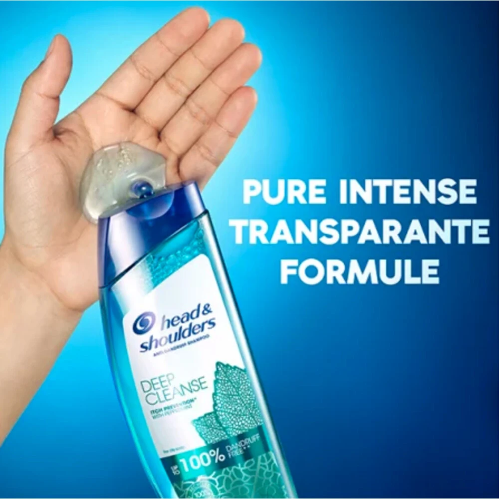 6x Head & Shoulders Pure Intense Kalmeert Jeuk Anti-Roos Shampoo 3 6x Head & Shoulders Pure Intense Kalmeert Jeuk Anti-Roos Shampoo - Afbeelding 3