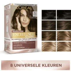 L'Oreal Lu0027Oréal Excellence Creme Universal Nudes 5U Universeel Lichtbruin -Verzorgingsproducten 1062130 6