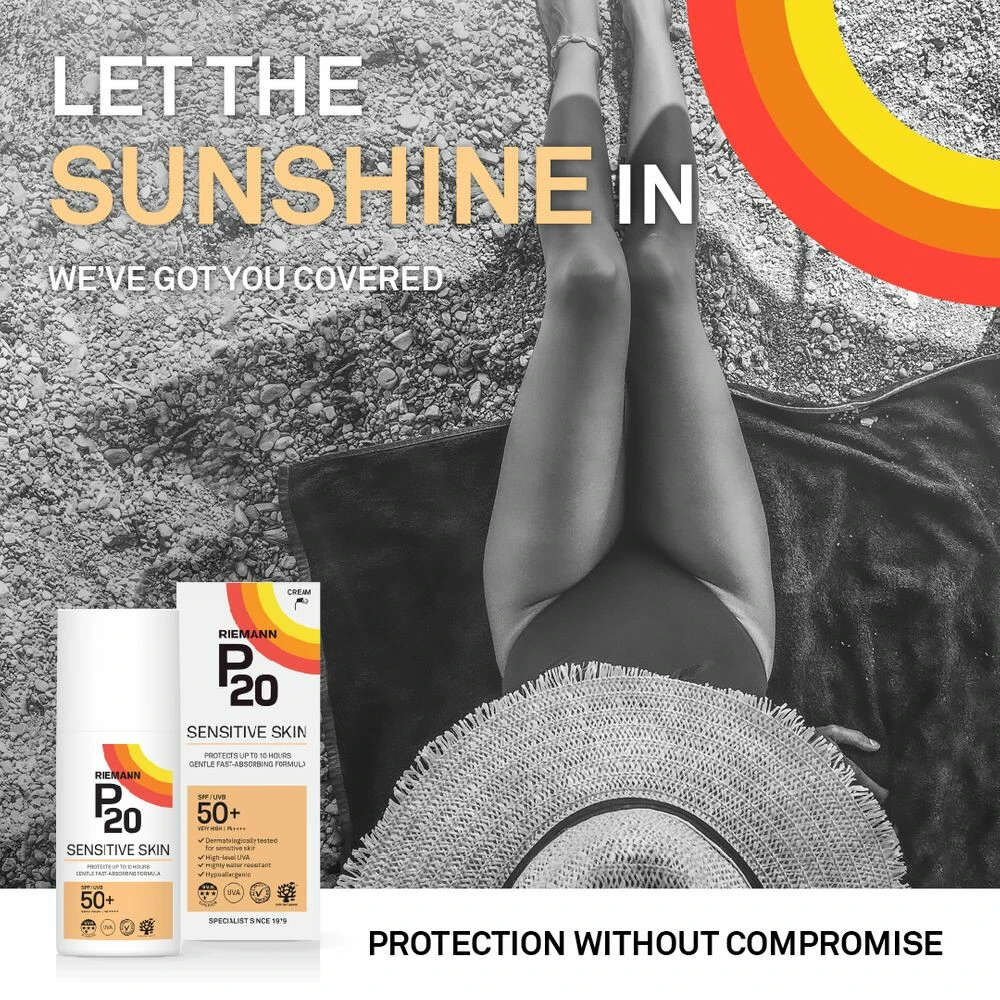 P20 Sensitive SPF 50+ Lotion 3 P20 Sensitive SPF 50+ Lotion - Afbeelding 3