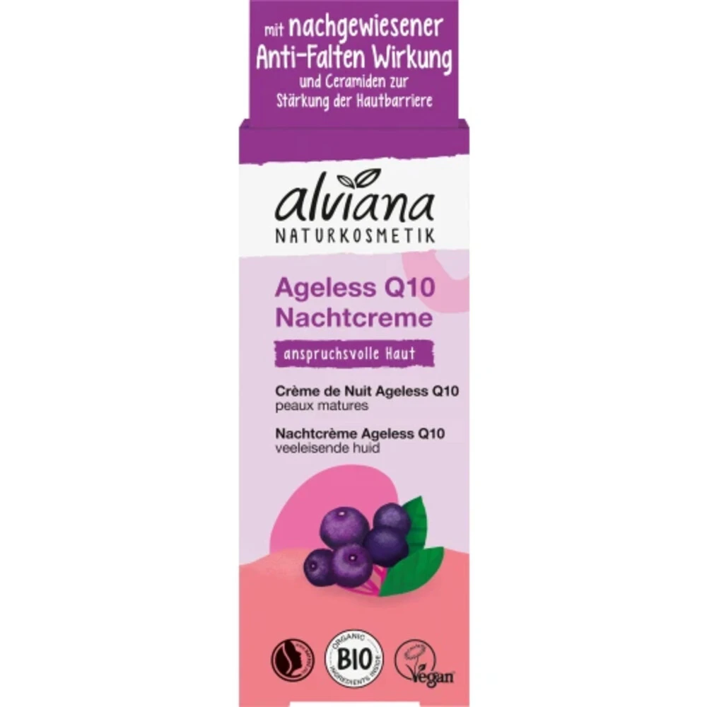 Alviana Nachtcreme Anti Age Q10 1 Alviana Nachtcreme Anti Age Q10