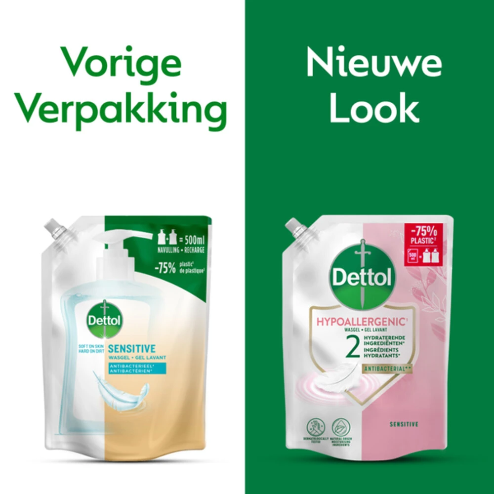 6x Dettol Refill Handzeep Sensitive 4 6x Dettol Refill Handzeep Sensitive - Afbeelding 4