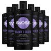 6x Syoss Blonde And Silver Shampoo