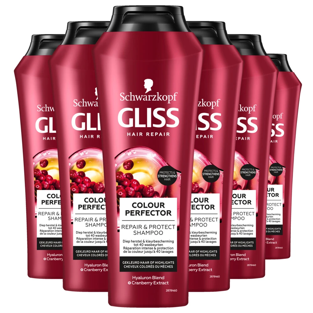 6x Gliss Shampoo Color Protect & Shine 1 6x Gliss Shampoo Color Protect & Shine