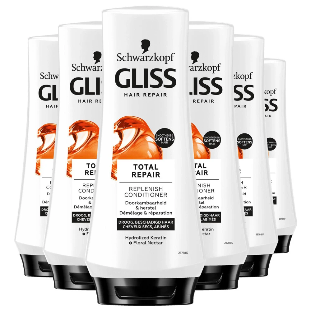 6x Gliss Conditioner Total Repair 1 6x Gliss Conditioner Total Repair