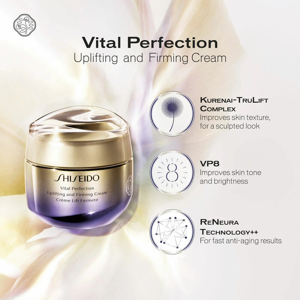Shiseido Vital Perfection Cream Enriched 5 Shiseido Vital Perfection Cream Enriched - Afbeelding 5