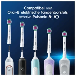 Oral B Oral-B Opzetborstels Pro 3D White -Verzorgingsproducten 1072800 5