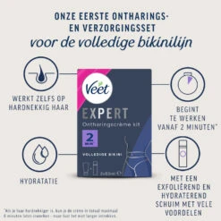 Veet Expert Ontharingscrème Bikini Kit -Verzorgingsproducten 1073994 4