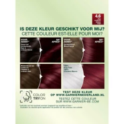 Garnier Nutrisse Creme Haarverf 46 - Roodbruin -Verzorgingsproducten 132107 3