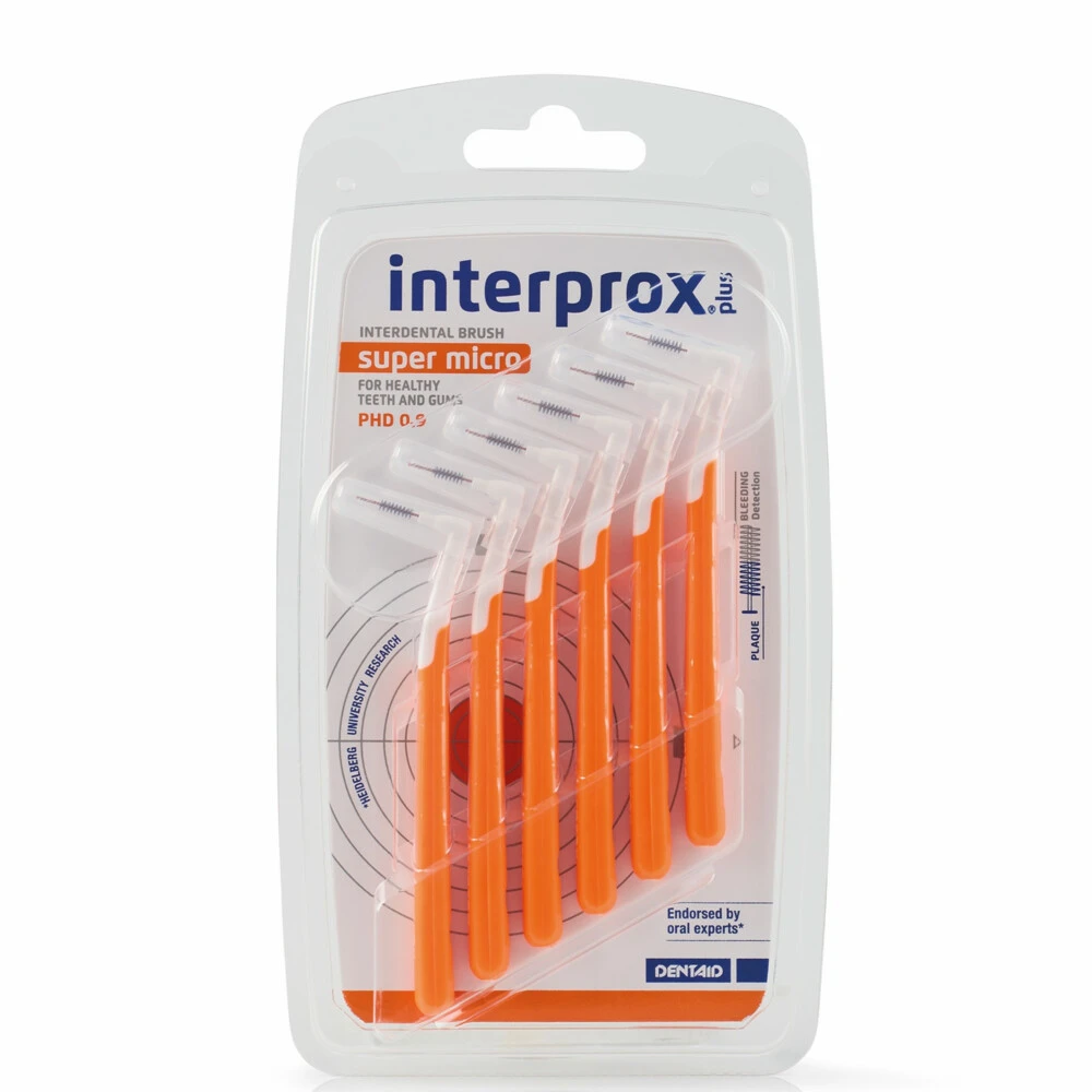 12x Interprox Plus Super Micro 2 Mm Oranje 1 12x Interprox Plus Super Micro 2 Mm Oranje