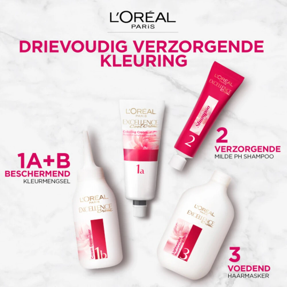 L'Oreal Lu0027Oréal Excellence Creme 7.43 Koper Goudblond 2 L'Oreal Lu0027Oréal Excellence Creme 7.43 Koper Goudblond - Afbeelding 2