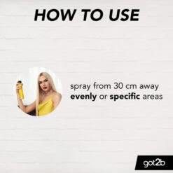 6x Got2b Glued Extreme Freeze Haarspray -Verzorgingsproducten 731530 4