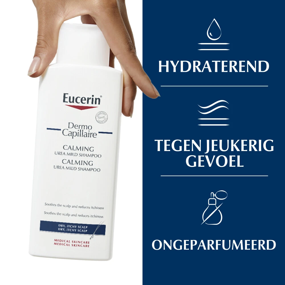 Eucerin Shampoo Dermo Capillaire 5% Urea 3 Eucerin Shampoo Dermo Capillaire 5% Urea - Afbeelding 3