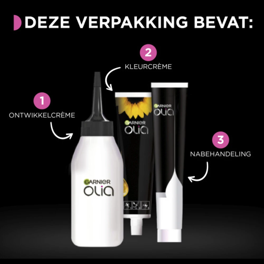 Garnier Olia Haarverf 5.3 - Goudbruin 3 Garnier Olia Haarverf 5.3 - Goudbruin - Afbeelding 3