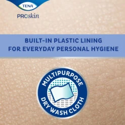 TENA Wash Glove Plastic Binnenkant -Verzorgingsproducten 955162 3