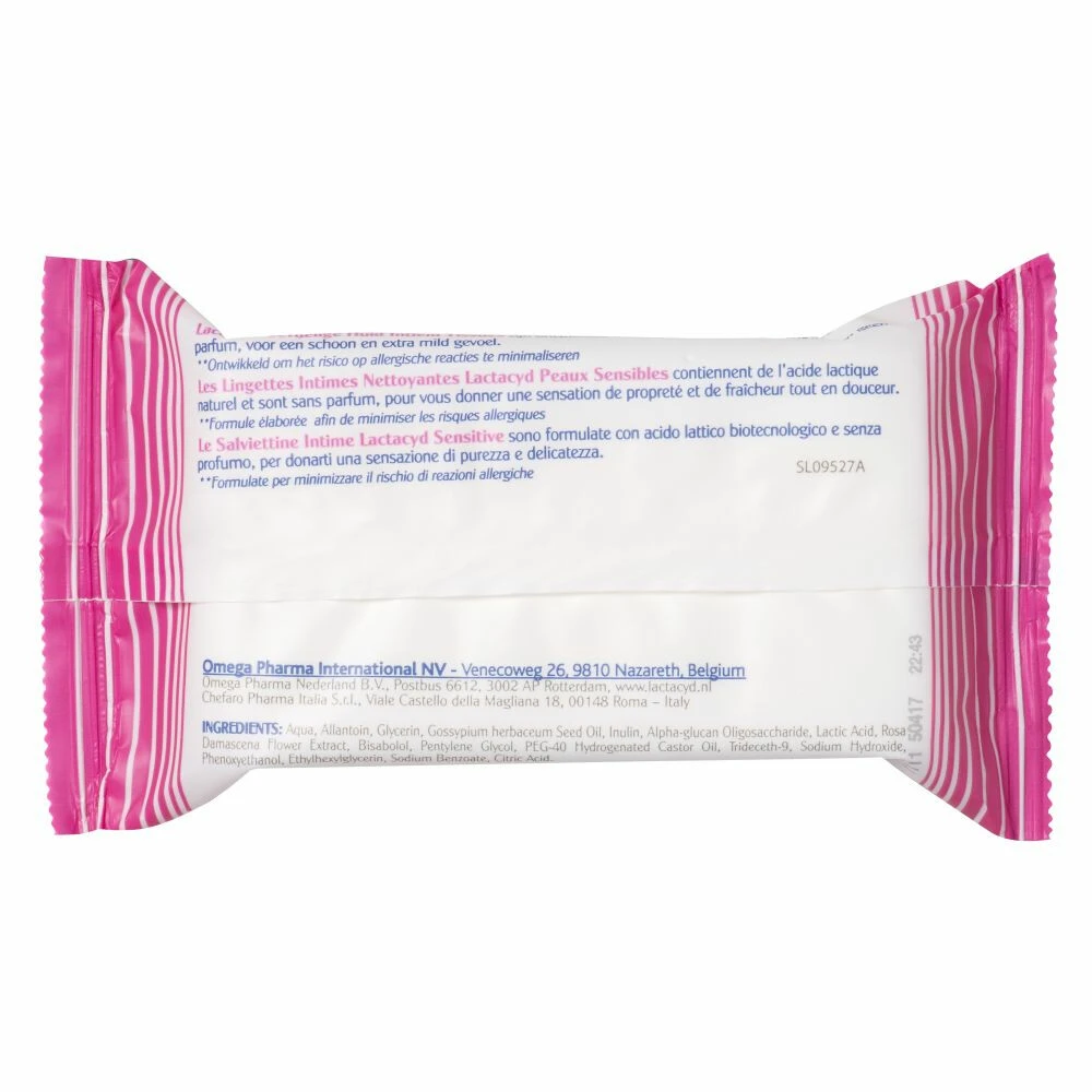 5x Lactacyd Tissues Gevoelige Huid 2 5x Lactacyd Tissues Gevoelige Huid - Afbeelding 2