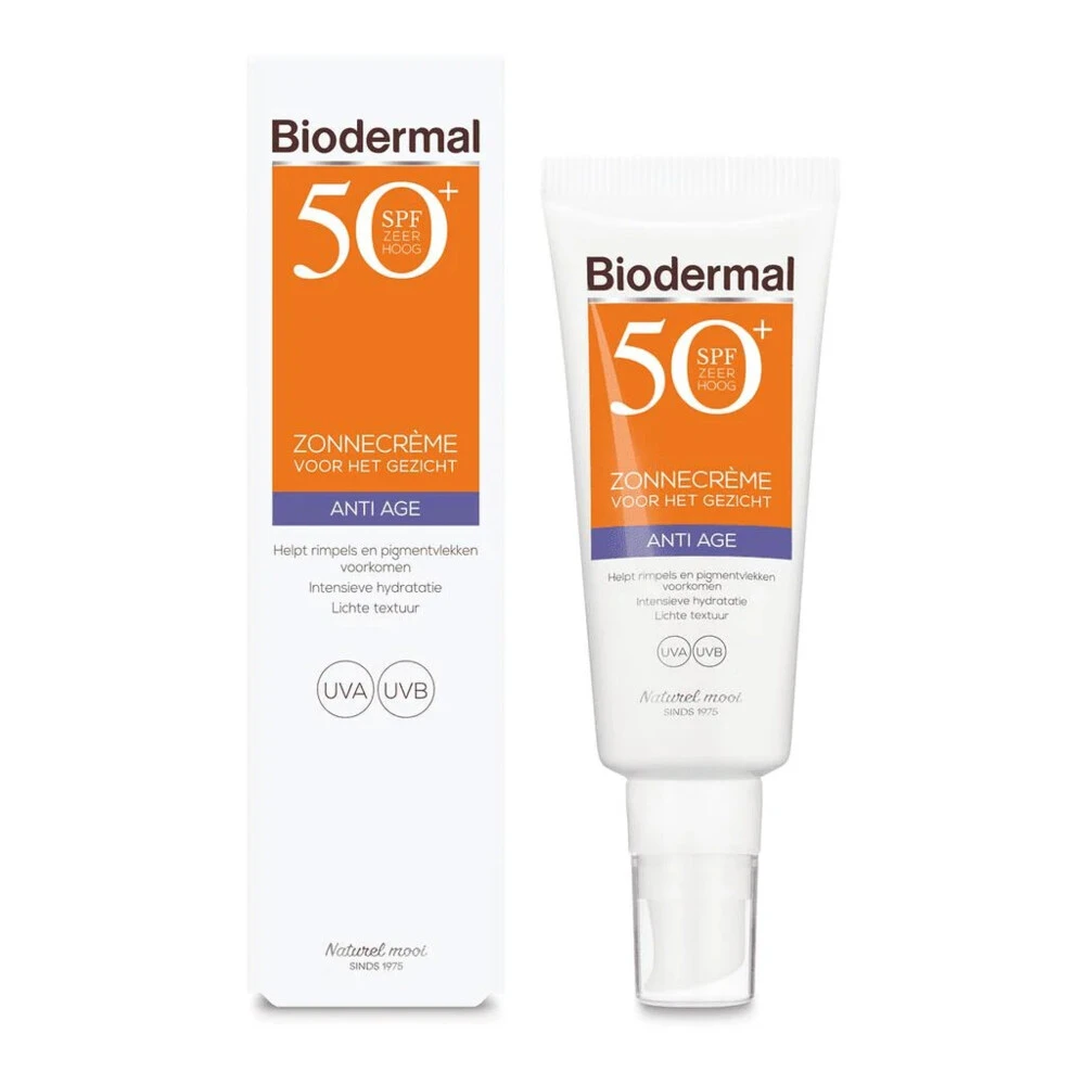 2x Biodermal Zonnecreme Gezicht Anti Age SPF 50+ 3 2x Biodermal Zonnecreme Gezicht Anti Age SPF 50+ - Afbeelding 3