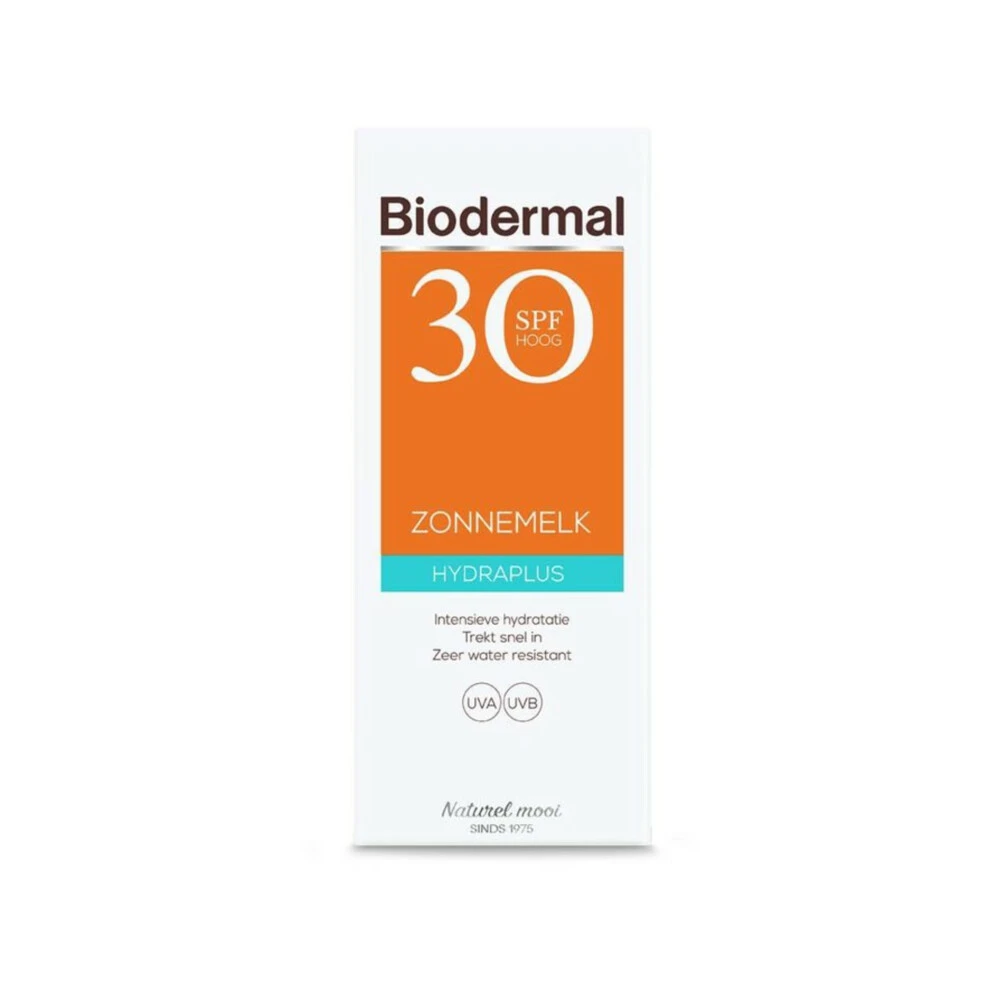 Biodermal Hydraplus Zonnemelk SPF 30 1 Biodermal Hydraplus Zonnemelk SPF 30