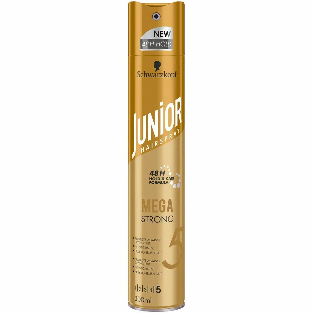6x Junior Haarspray Mega Strong 6 6x Junior Haarspray Mega Strong - Afbeelding 6